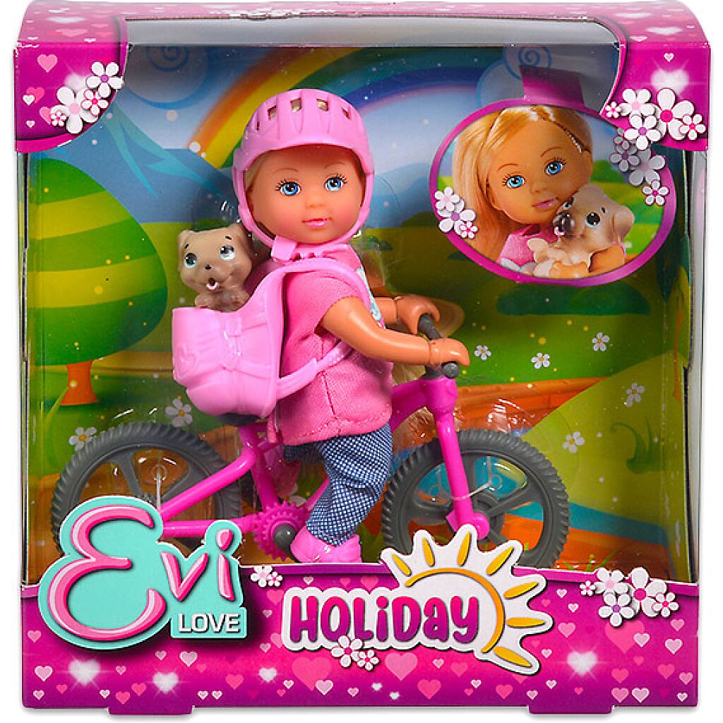 Evi Love: baba kerékpárral - 1. Kép