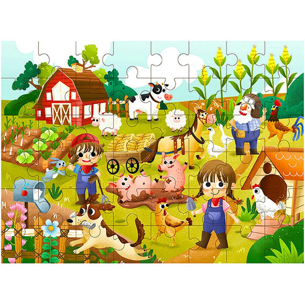 Farm puzzle 49 darabos - 2. Kép