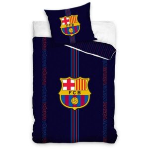 FC Barcelona kétrészes ágyneműhuzat garnitúra - fekete - 1. Kép