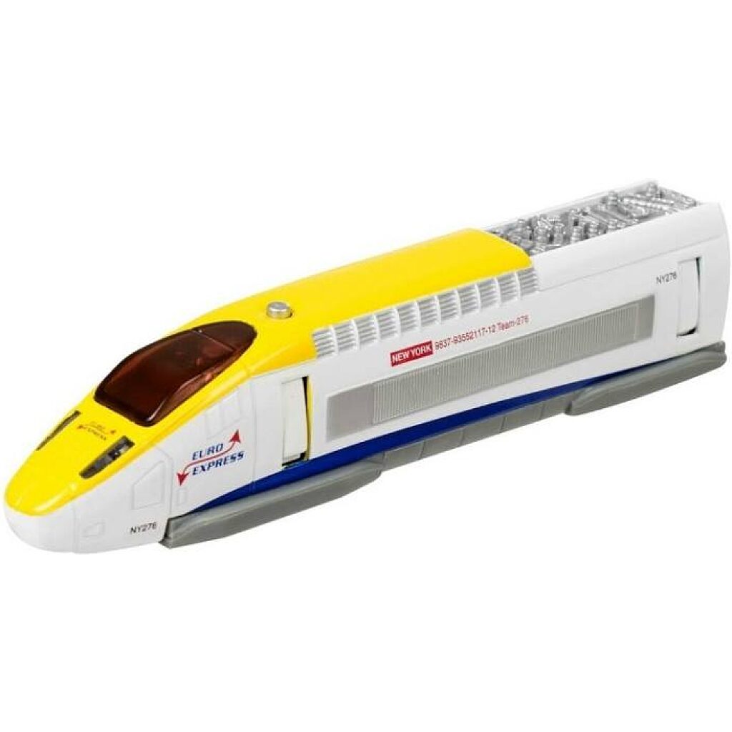 Fehér gyorsvonat hanggal (Teamsterz Hi-speed Train) - 1. Kép