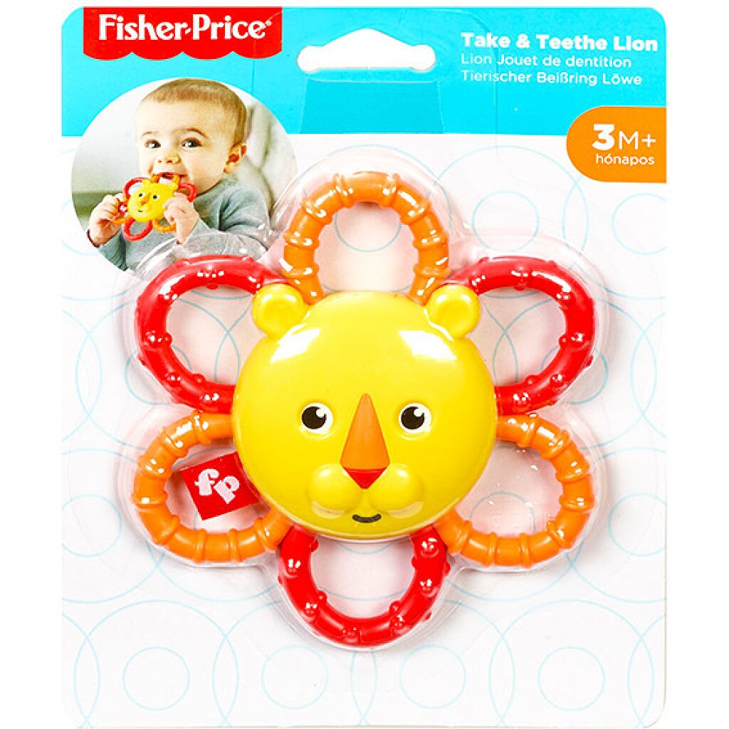 Fisher-Price: szafari oroszlános rágóka - 2. Kép