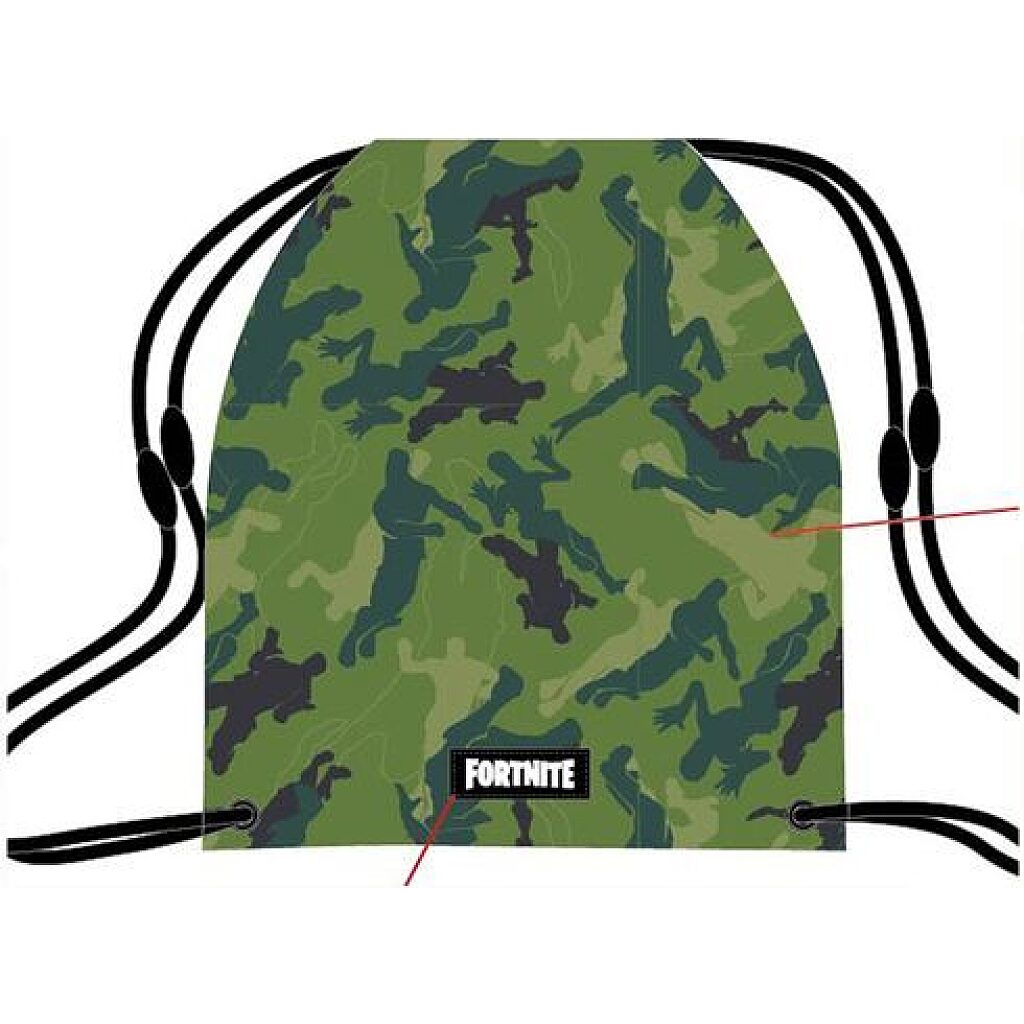 Fortnite: Camoflage tornazsák - zöld - 1. Kép