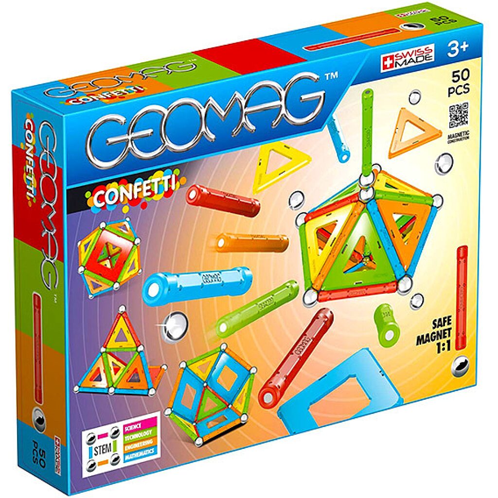 Geomag Confetti: 50 darabos készlet - 1. Kép