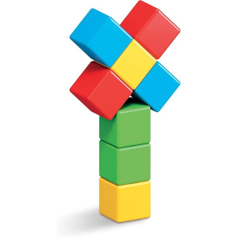 Geomag MagiCube 8 db-os mágneses építőkocka - Green Line - 6. Kép