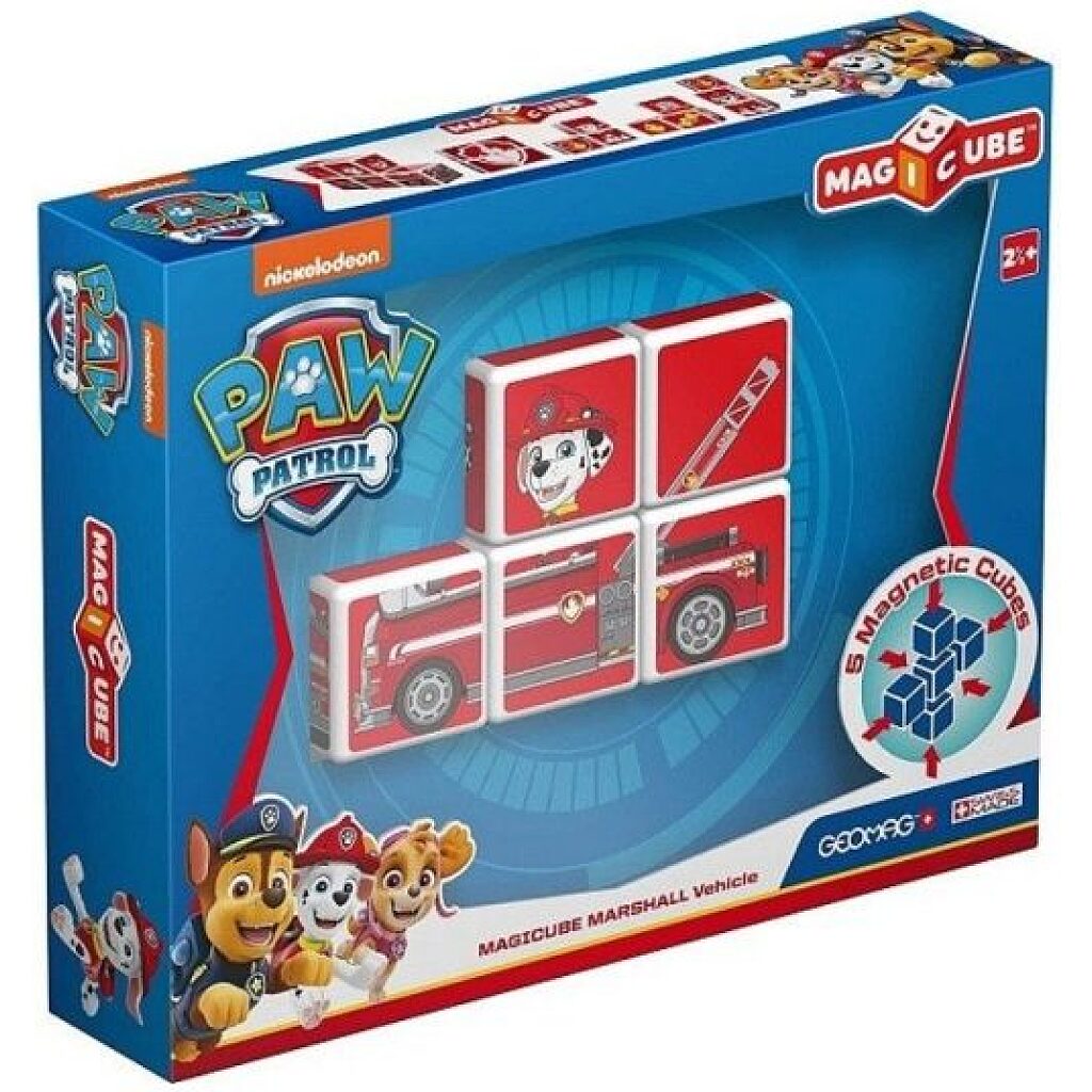 Geomag: MagiCube Mancs őrjárat építő szett - Marshall