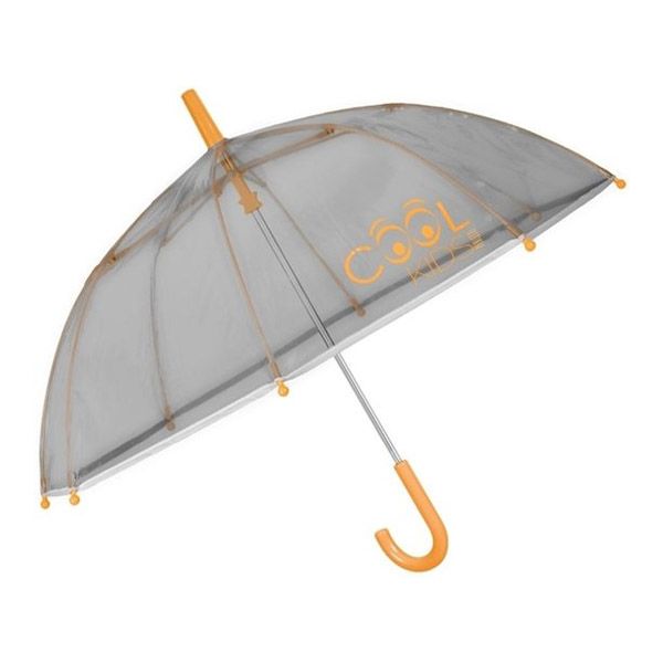 Gyerekesernyő fényvisszaverő csíkkal - narancssárga - 1. Kép