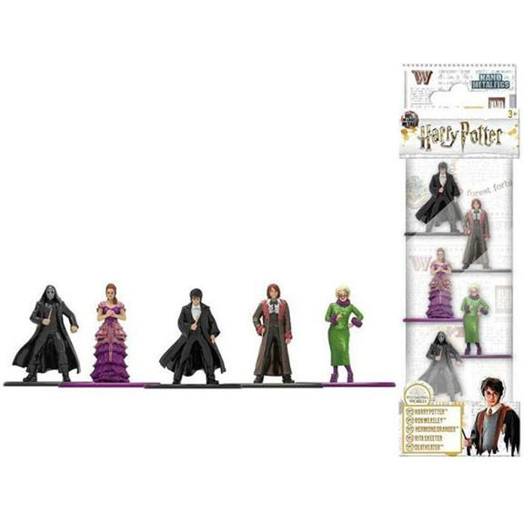 Harry Potter: 5 darabos fém mini figura szett - Harry