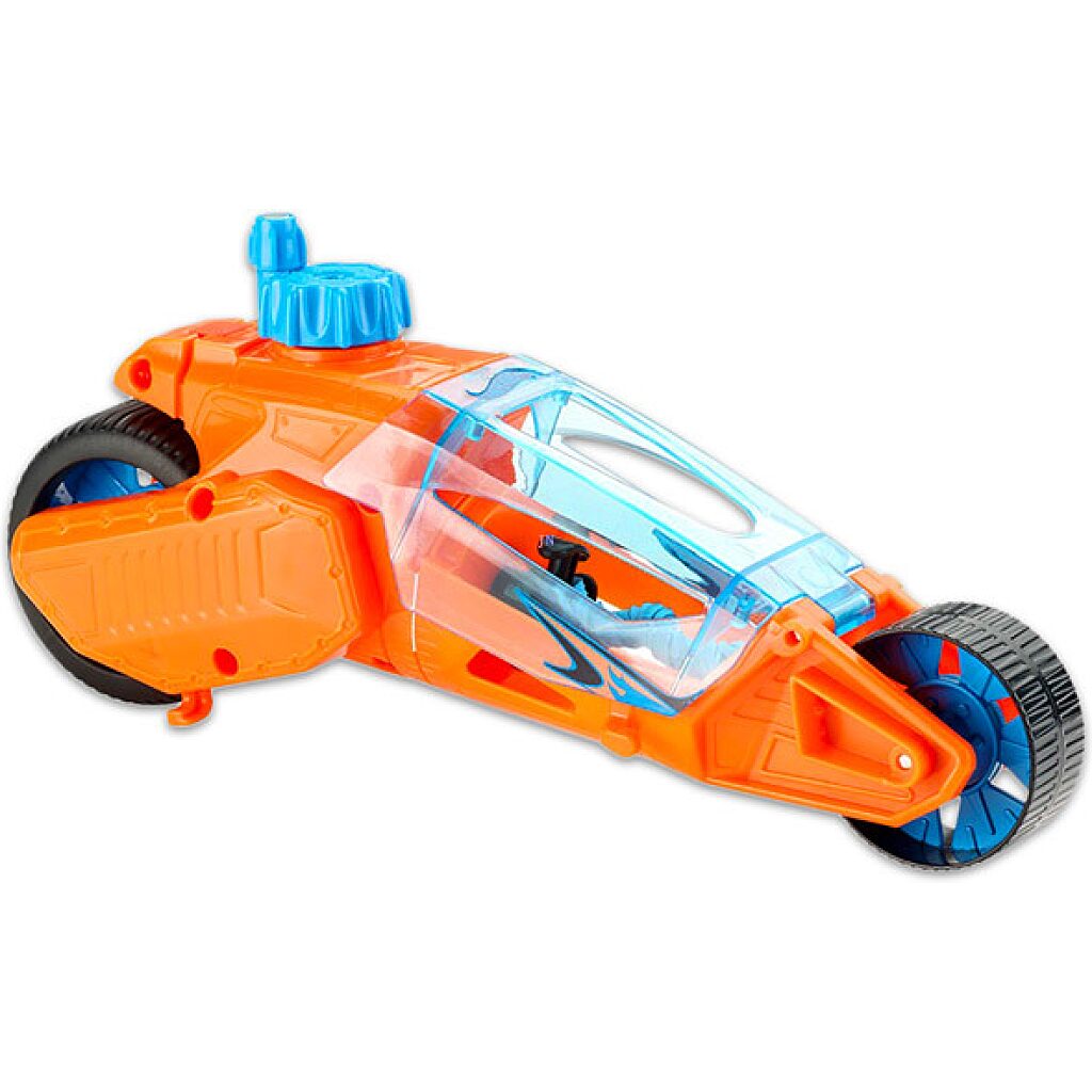 Hot Wheels Speed Winders: Twisted Cycle motor - narancssárga-kék