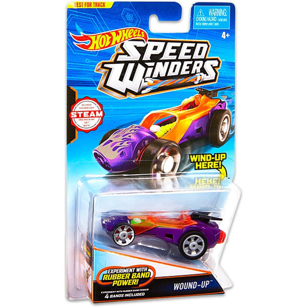 Hot Wheels Speed Winders: Wound-Up négykerekű jármű - 2. Kép