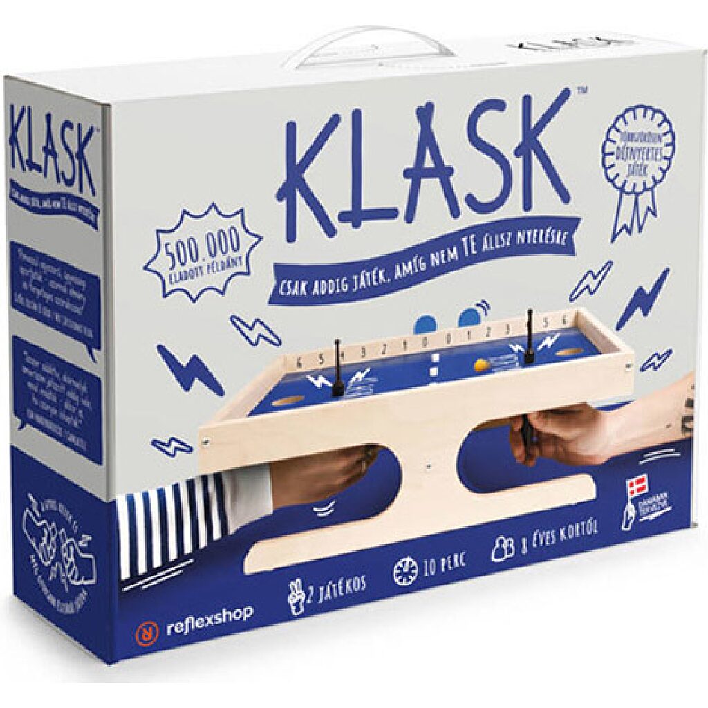 Klask mágneses ügyességi társasjáték - 1. Kép