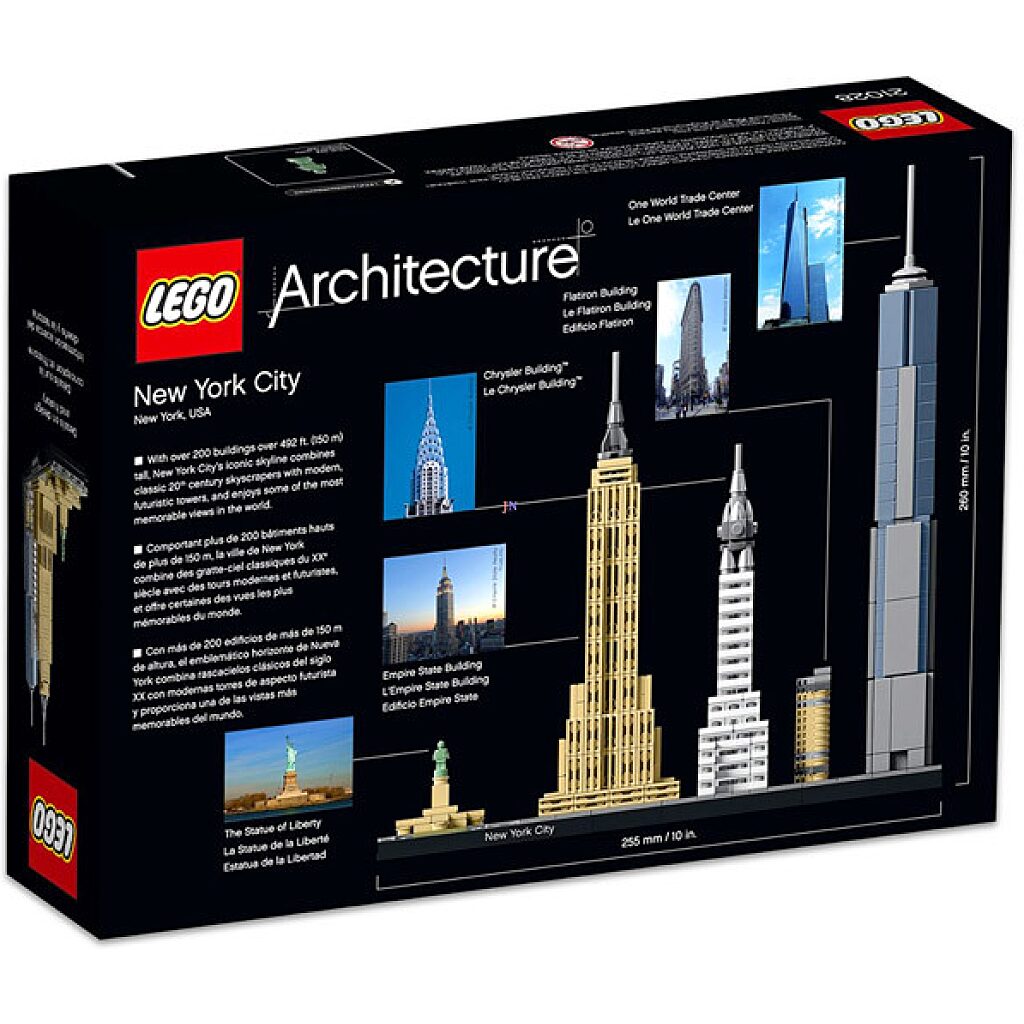 LEGO ARCHITECTURE: New York 21028 - 2. Kép