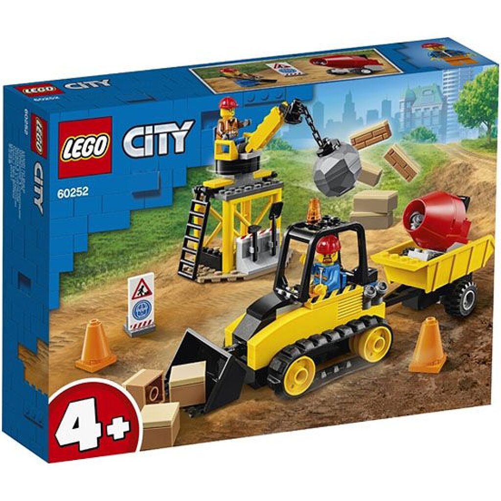 LEGO City: Építőipari buldózer 60252 - 1. Kép