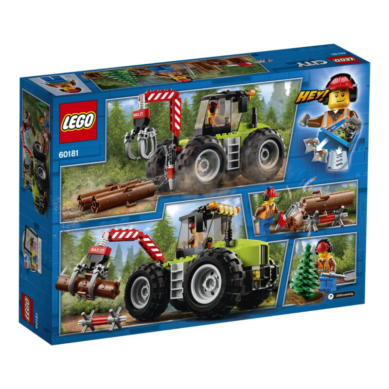 LEGO® City Great Vehicles: Erdei Traktor 60181 - 2. Kép