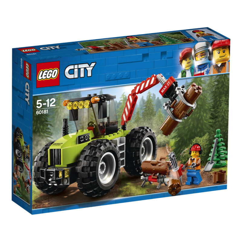 LEGO® City Great Vehicles: Erdei Traktor 60181 - 1. Kép