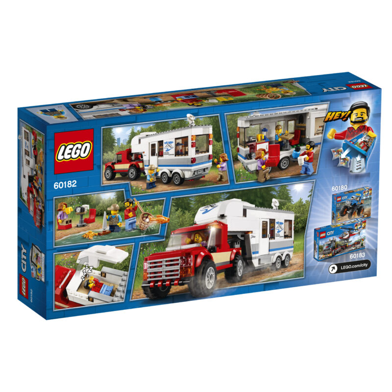 LEGO® City Great Vehicles: Furgon és lakókocsi 60182 - 2. Kép