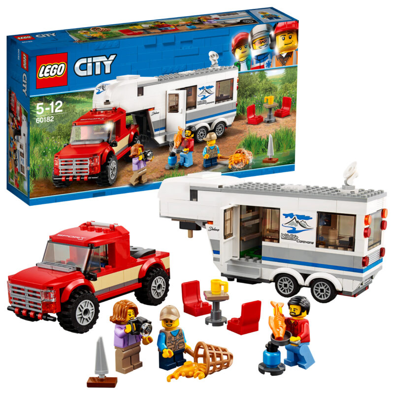 LEGO® City Great Vehicles: Furgon és lakókocsi 60182 - 3. Kép