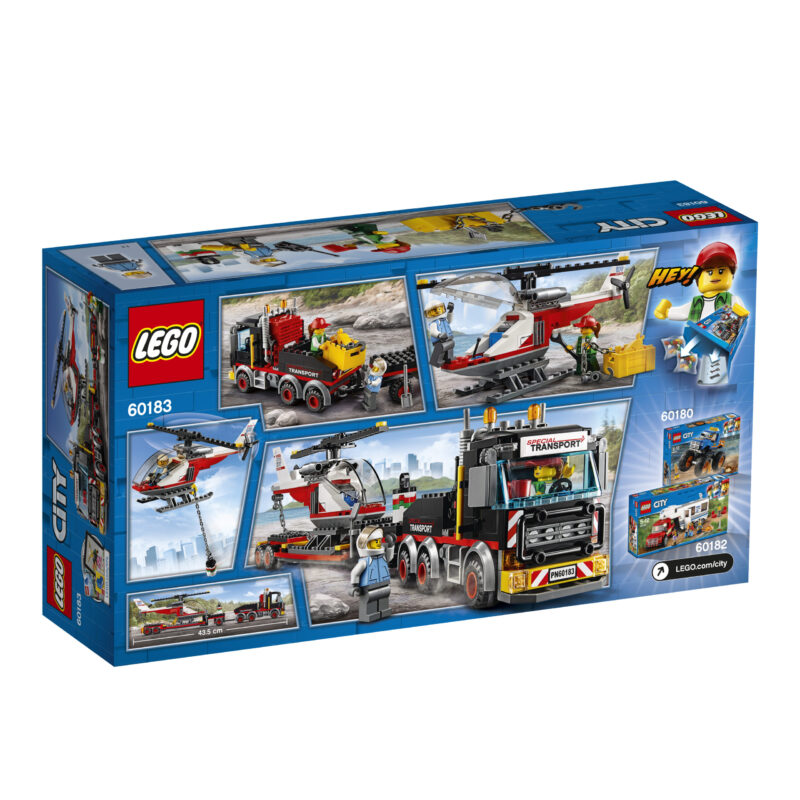 LEGO® City Great Vehicles: Nehéz rakomány szállító 60183 - 2. Kép