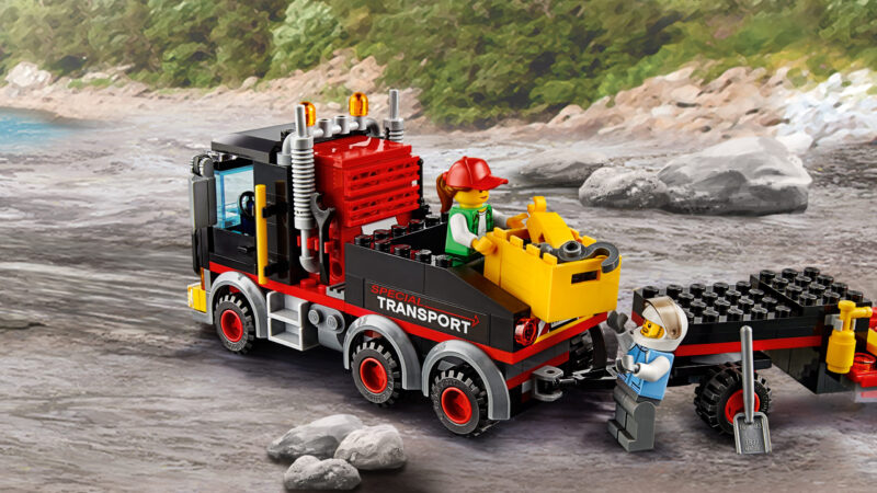 LEGO® City Great Vehicles: Nehéz rakomány szállító 60183 - 4. Kép