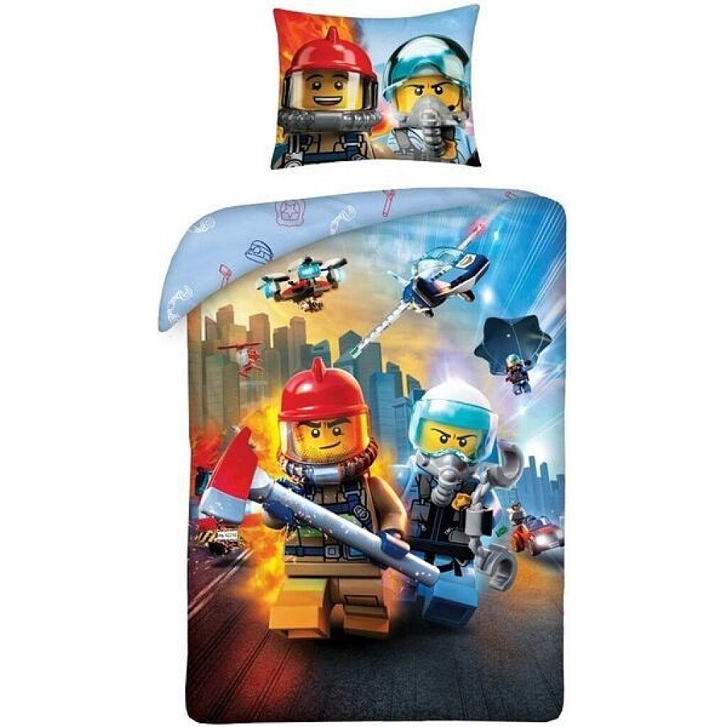 LEGO City: kétrészes ágyneműhuzat garnitúra - 1. Kép