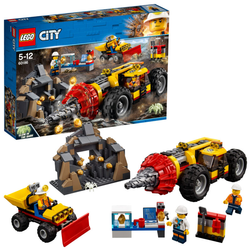 LEGO® City Mining: Nehéz bányafúró 60186 - 3. Kép