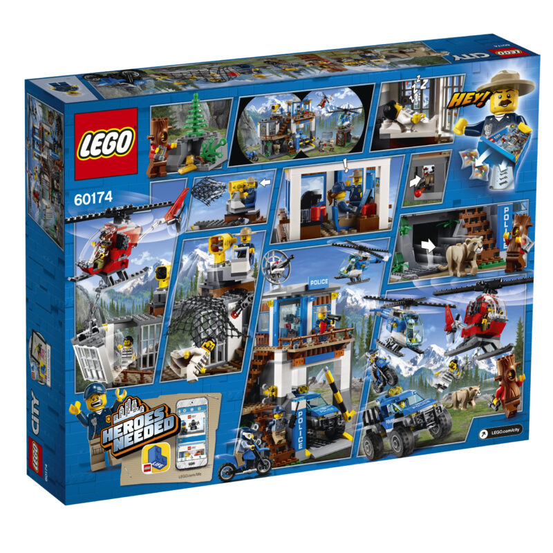 LEGO® City Police: Hegyi Rendorkapitányság 60174 - 2. Kép