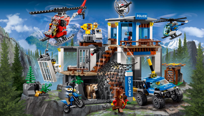 LEGO® City Police: Hegyi Rendorkapitányság 60174 - 4. Kép