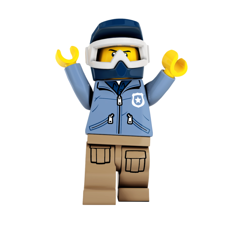 LEGO® City Police: Hegyi Rendorkapitányság 60174 - 6. Kép
