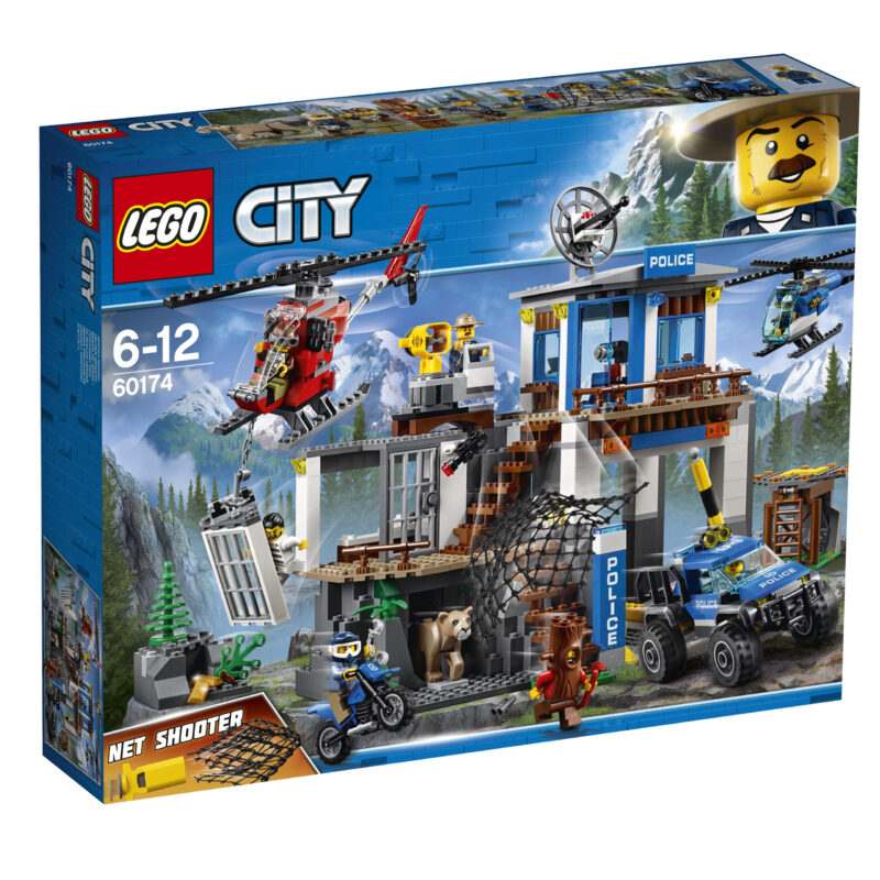 LEGO® City Police: Hegyi Rendorkapitányság 60174 - 1. Kép