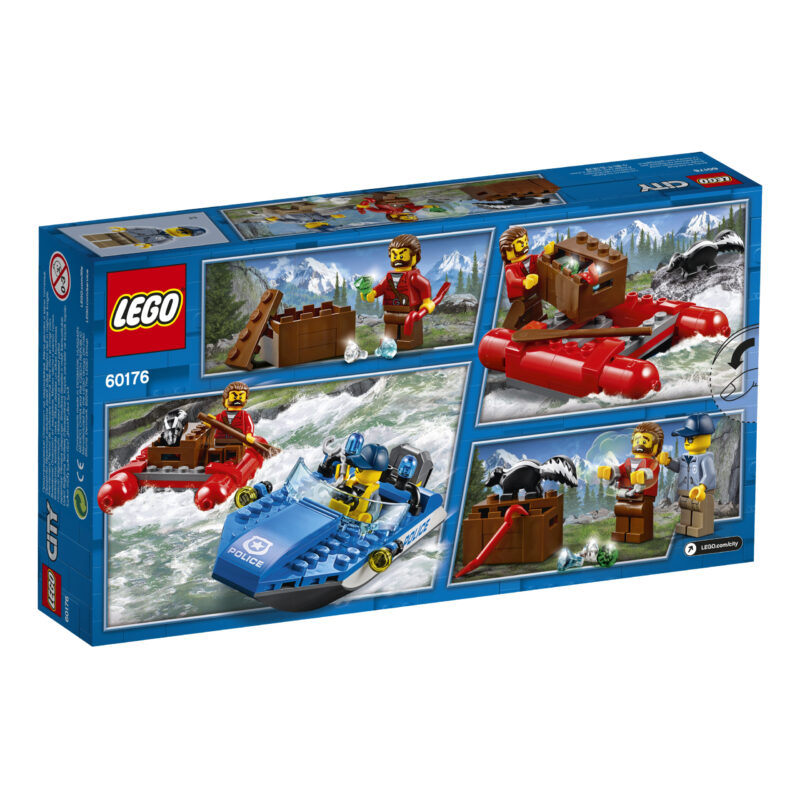 LEGO® City Police: Menekülés a vad folyón 60176 - 2. Kép
