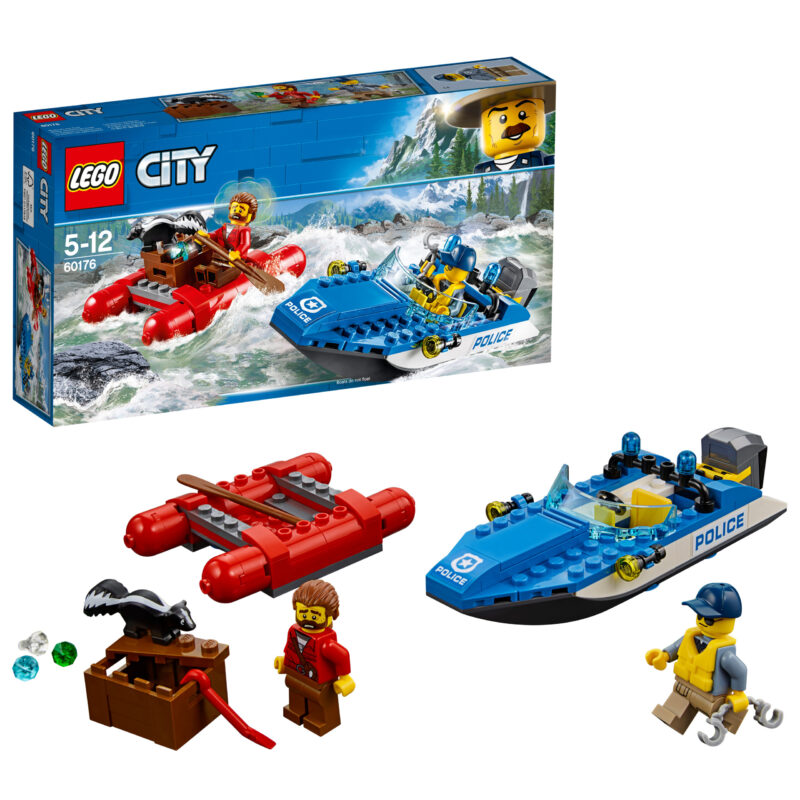 LEGO® City Police: Menekülés a vad folyón 60176 - 3. Kép