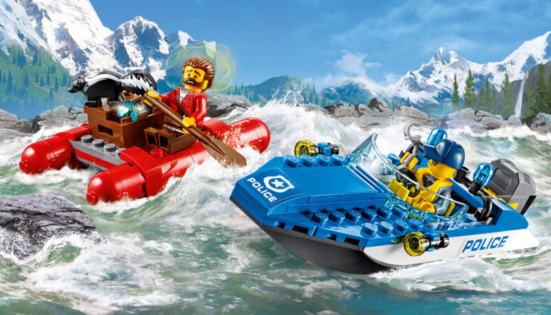 LEGO® City Police: Menekülés a vad folyón 60176 - 4. Kép