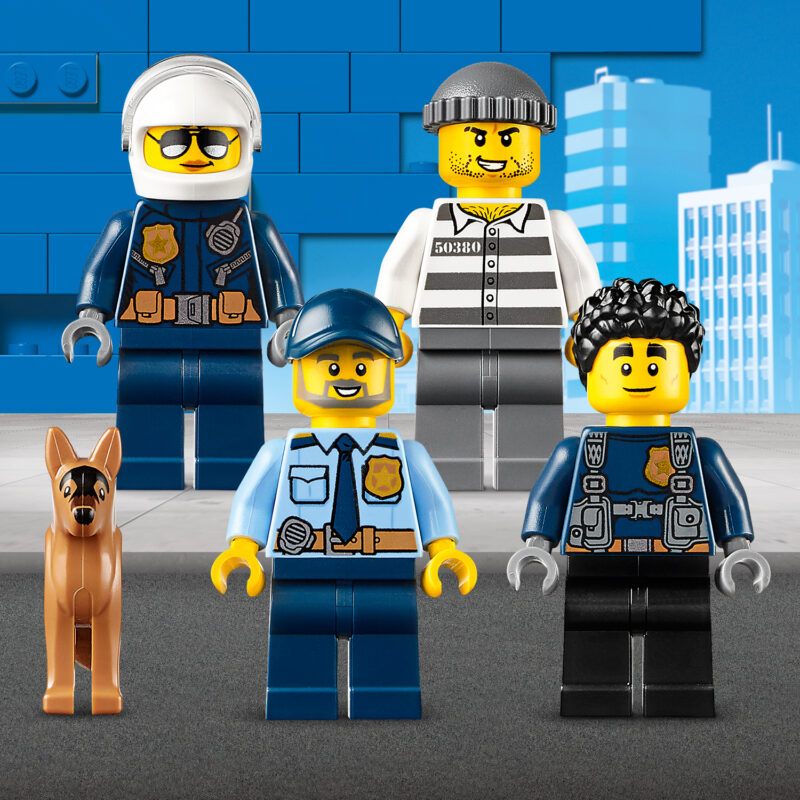 LEGO® City Police: Rendőrségi elemtartó doboz 60270 - 2. Kép