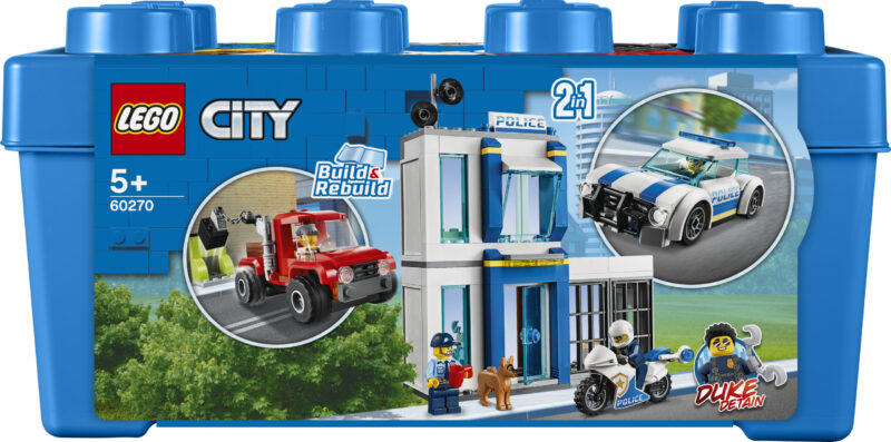 LEGO® City Police: Rendőrségi elemtartó doboz 60270 - 1. Kép