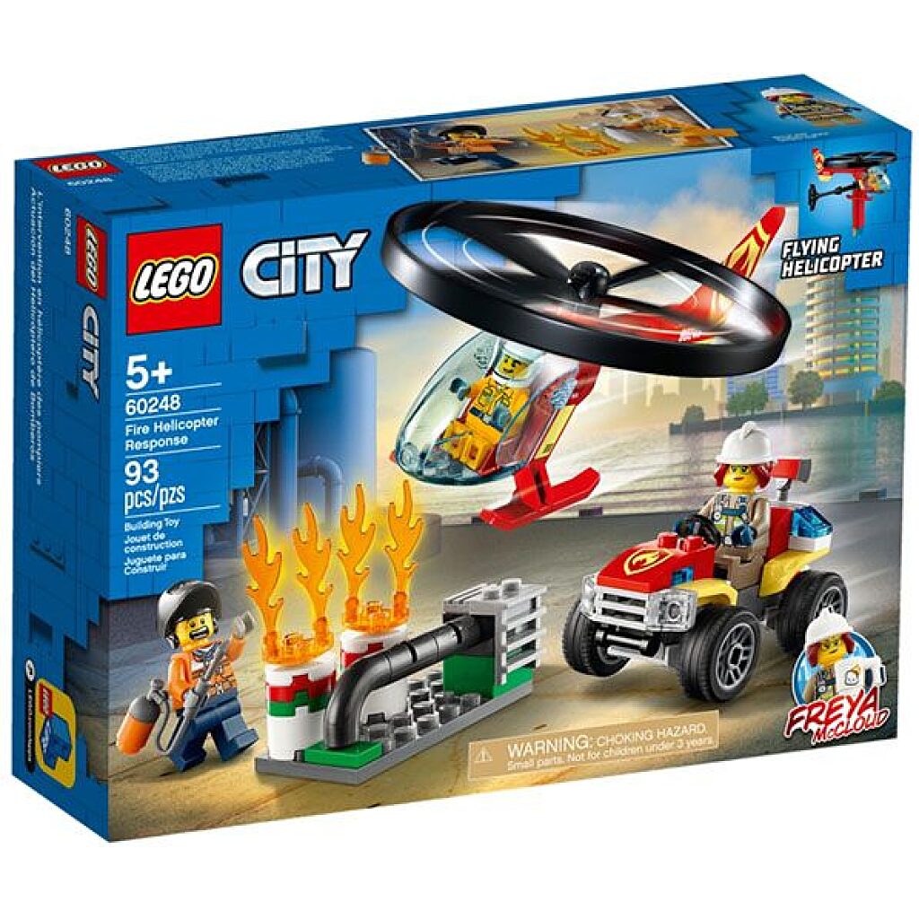 LEGO City: Sürgősségi tűzoltó helikopter 60248 - 1. Kép