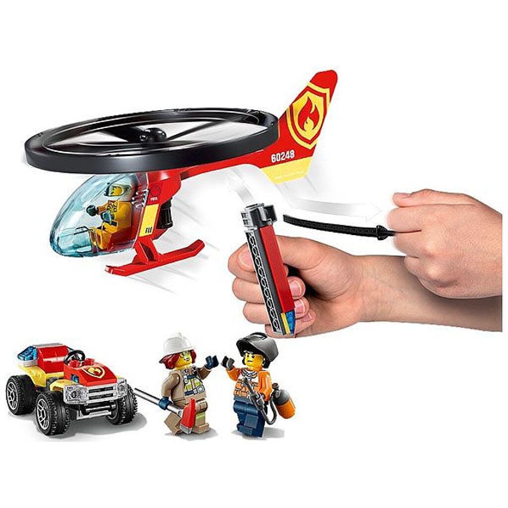 LEGO City: Sürgősségi tűzoltó helikopter 60248 - 3. Kép