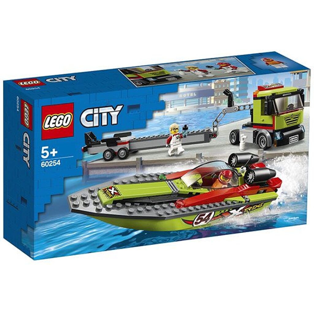 LEGO City: Versenycsónak szállító 60254 - 1. Kép