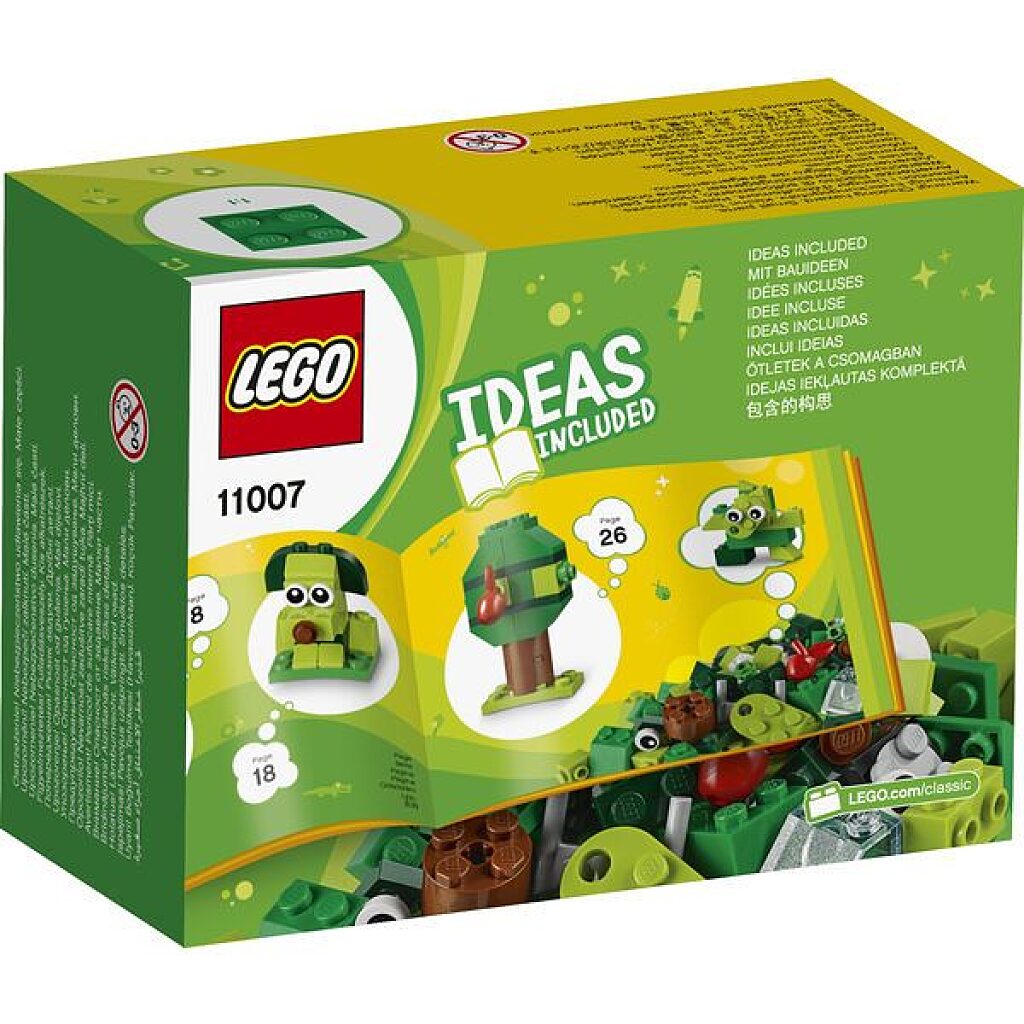 LEGO Classic: Kreatív zöld kockák 11007 - 3. Kép
