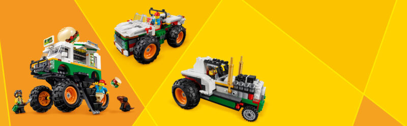 LEGO® Creator: Óriás hamburgeres teherautó 31104 - 5. Kép