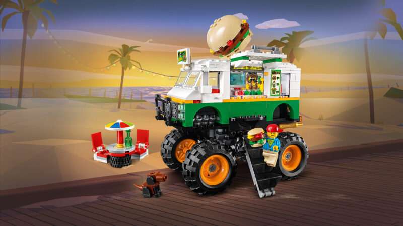 LEGO® Creator: Óriás hamburgeres teherautó 31104 - 7. Kép