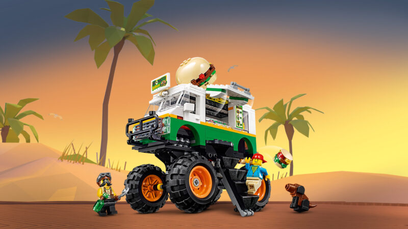 LEGO® Creator: Óriás hamburgeres teherautó 31104 - 8. Kép