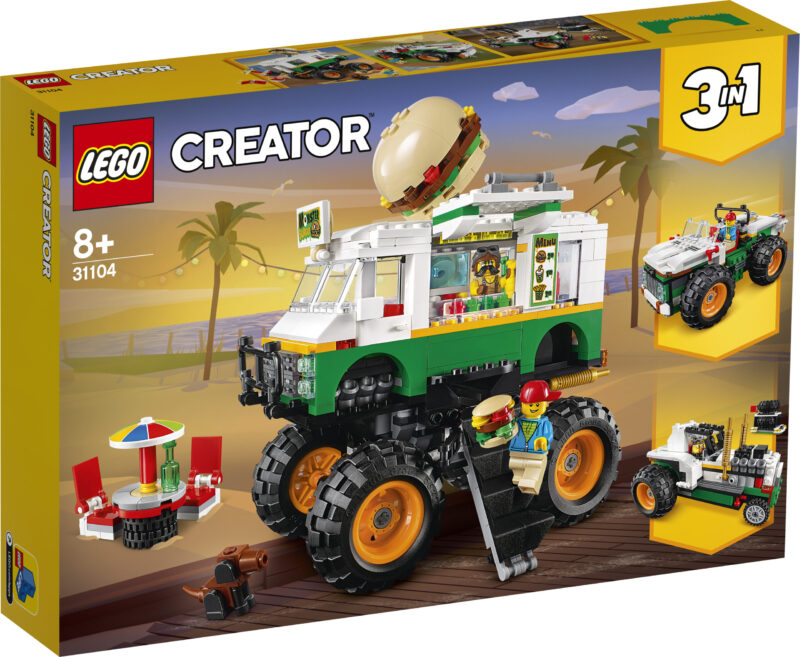 LEGO® Creator: Óriás hamburgeres teherautó 31104 - 1. Kép