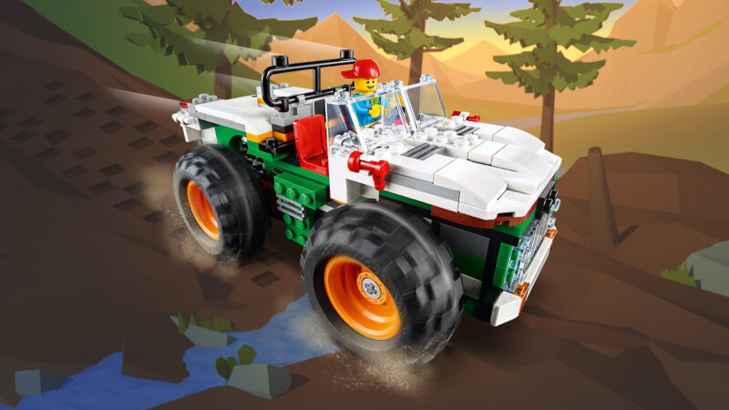 LEGO® Creator: Óriás hamburgeres teherautó 31104 - 10. Kép
