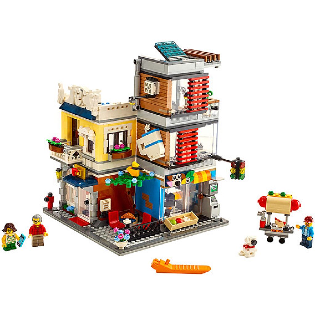 LEGO Creator: Városi kisállat kereskedés és kávézó 31097 - 2. Kép