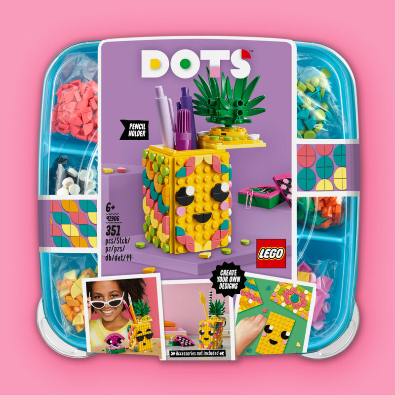 LEGO® DOTS: Ananász tolltartó 41906 - 8. Kép