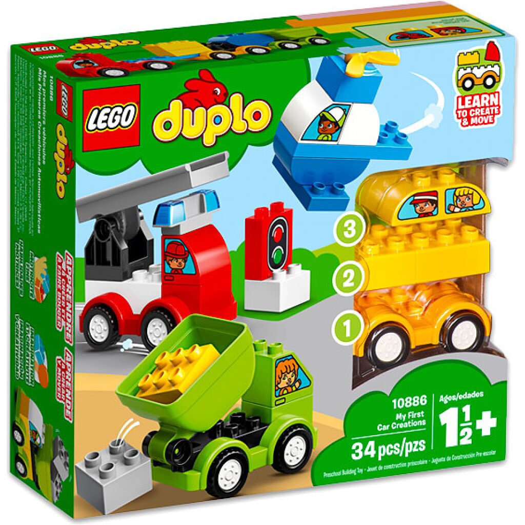 LEGO DUPLO: Első Autós Alkotásaim 10886 - 1. Kép