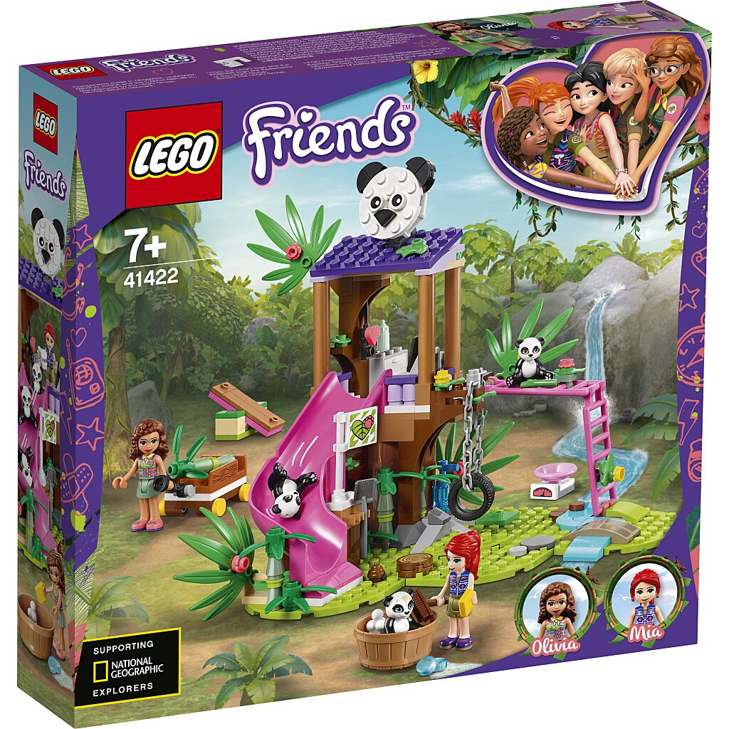 lego friends panda rescue