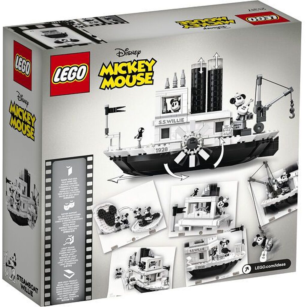 LEGO Ideas: Willie gőzhajó 21317 - 3. Kép