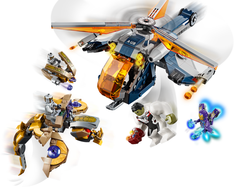 LEGO® Marvel Super Heroes: Bosszúállók Hulk helikopteres mentése 76144 - 14. Kép