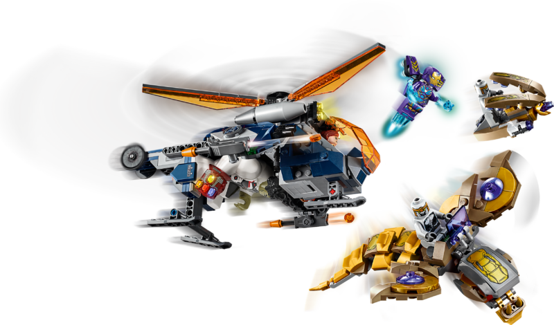 LEGO® Marvel Super Heroes: Bosszúállók Hulk helikopteres mentése 76144 - 15. Kép