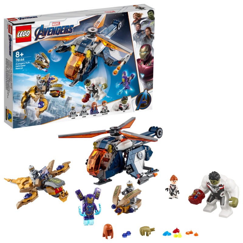LEGO® Marvel Super Heroes: Bosszúállók Hulk helikopteres mentése 76144 - 3. Kép